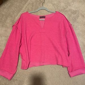 Hot pink urban top